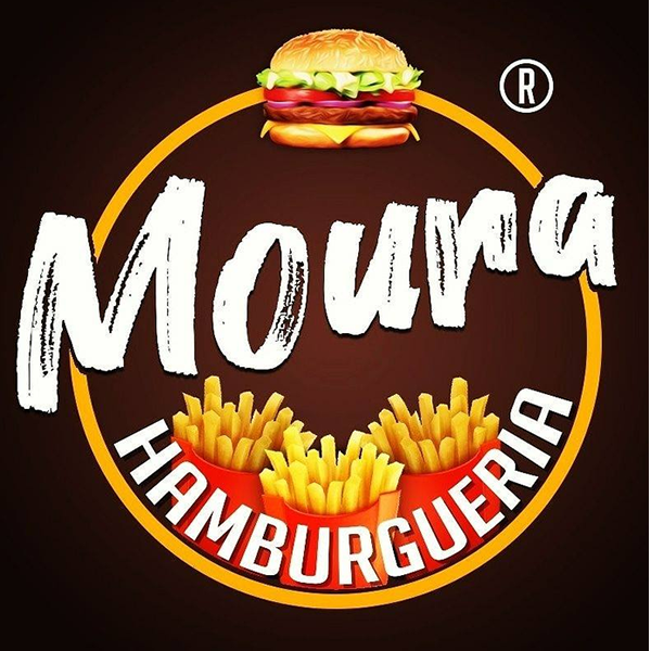 Hambúrgueria Moura  - logo