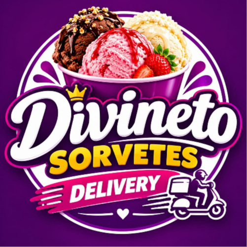 Divineto sorvetes delivery - logo