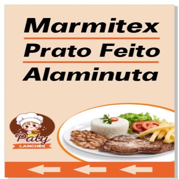 Paty Marmitex - Prato Feito & Alaminuta - logo
