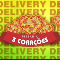 Pizzaria 3 Corações - logo