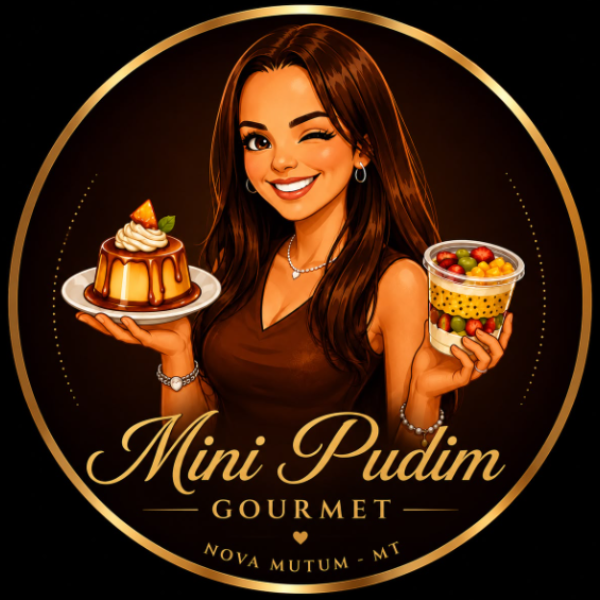 Mini Pudim Gourmet - logo