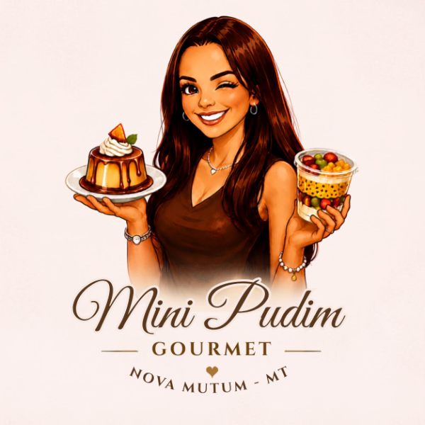 Mini Pudim Gourmet - logo