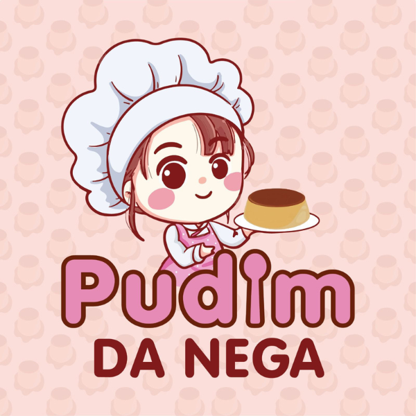 Pudim da Nega - logo