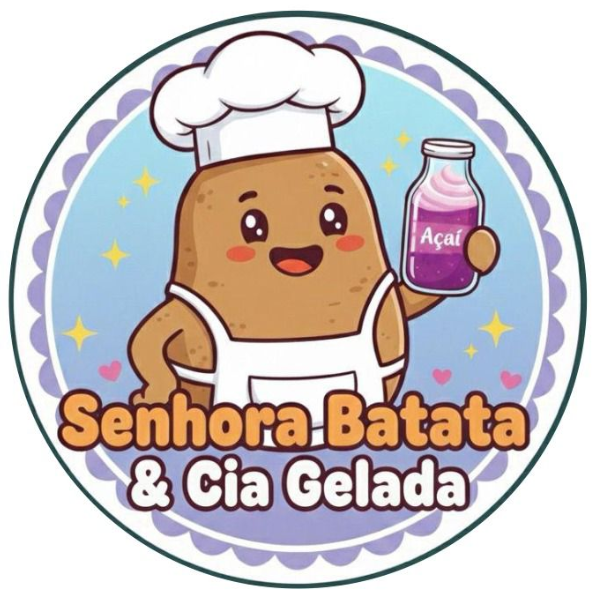 Senhora Batata e Cia Gelada - logo