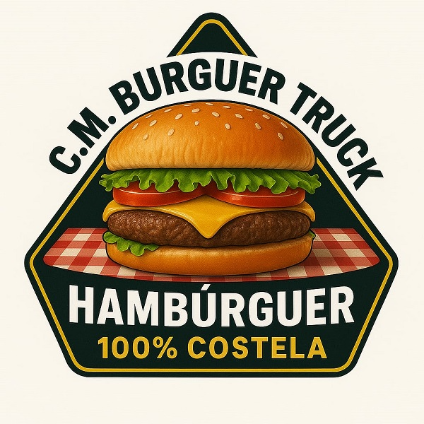 C M Burguer Truck  - logo