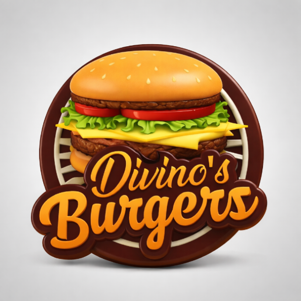 Divino's Burgers - logo