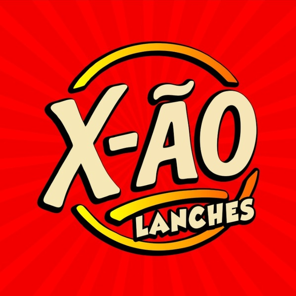 X-ÃO Lanches - logo