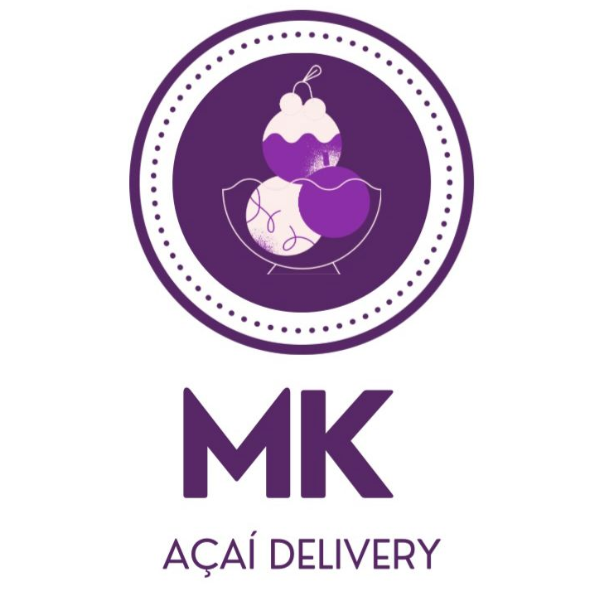 MK Açaí Delivery - logo