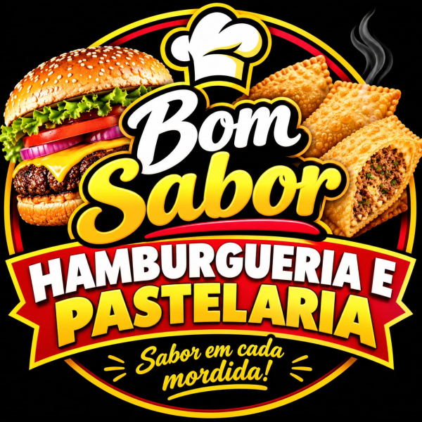 Hamburgueria e Pastelaria Bom Sabor - logo