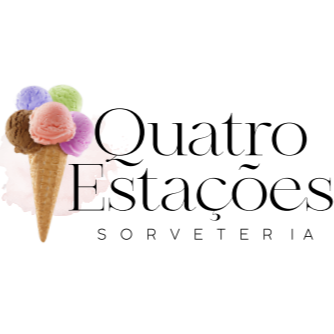Quatro Estações Sorveteria - logo