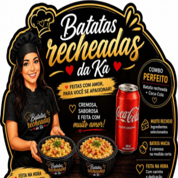 Batatas Recheadas da Ka - logo