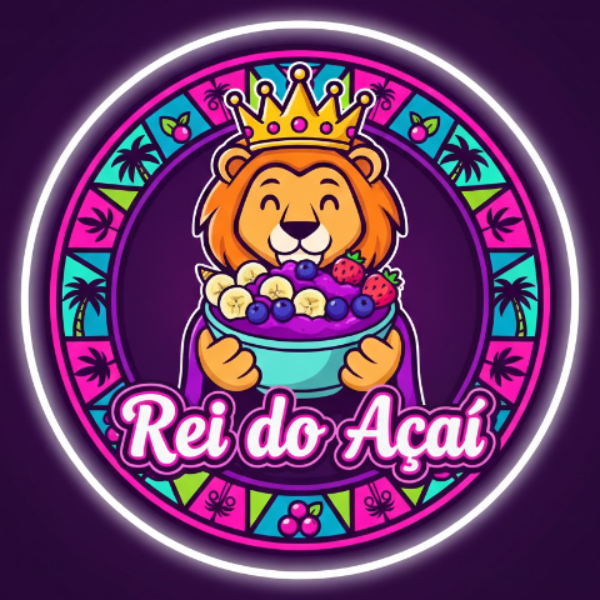Rei do Açaí e Sorveteria - logo
