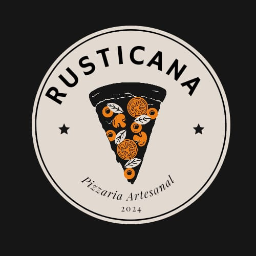 Rusticana Pizzaria Artesanal - logo