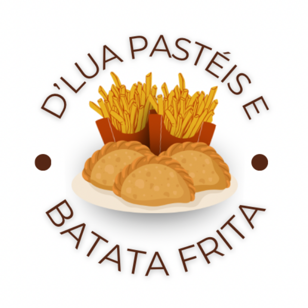 D' LUA PASTÉIS E BATATA FRITA - logo