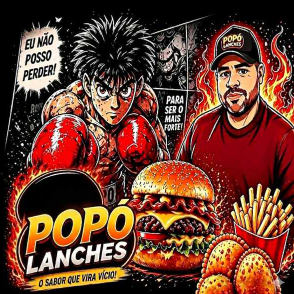 POPÓ LANCHES - logo