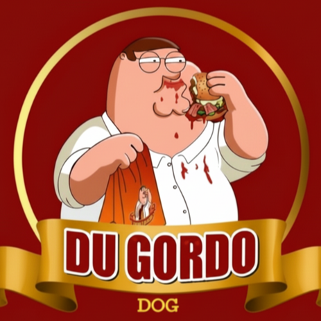 Du Gordo Dog - logo