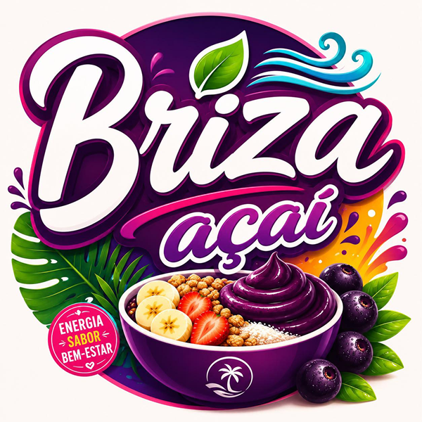 Briza açaí  - logo