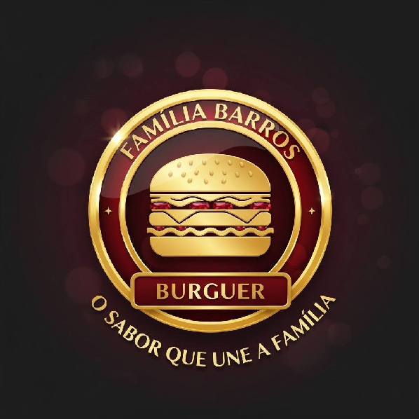 Família Barros Burguer  - logo