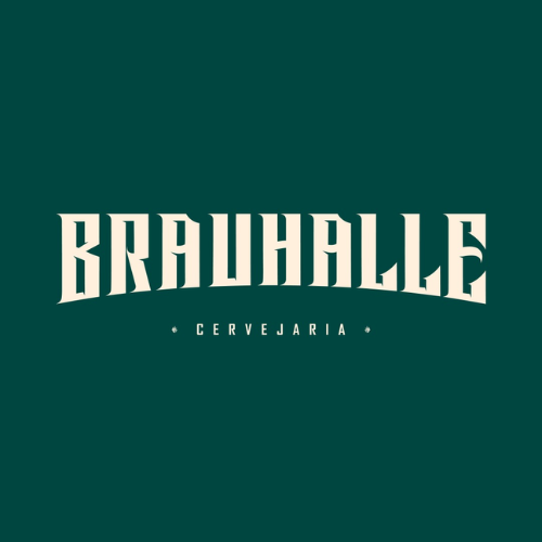 Brauhalle Cervejaria - logo