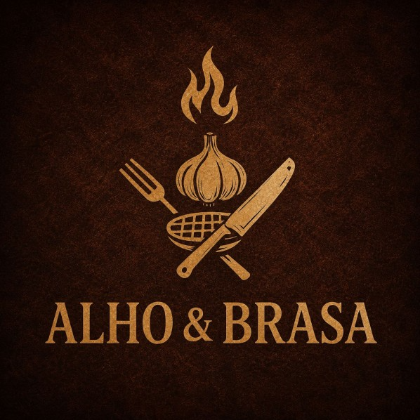 ALHO & BRASA - logo