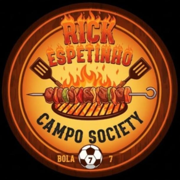 Rick Espetinho Campo Society Bola 7 - logo