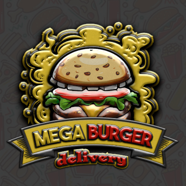 Mega Burger - logo