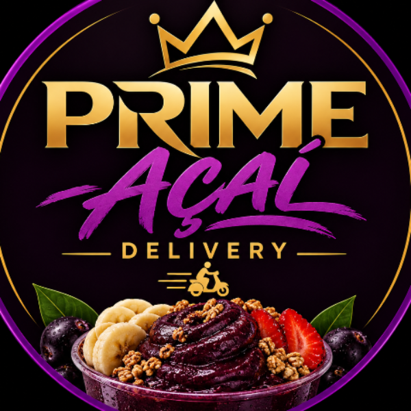 Prime açaí delivery  - logo