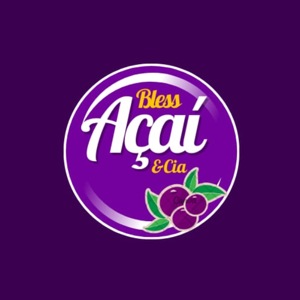 Bless açaí e cia  - logo