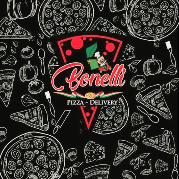 Bonelli Pizzaria - Pinda - logo