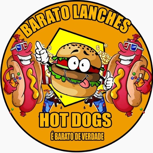 BARATO LANCHES E HOT DOGS - logo