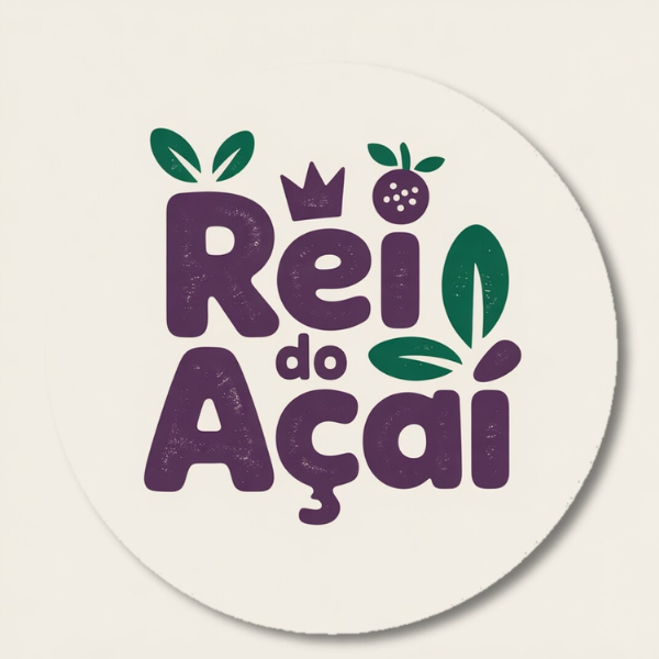 Rei do açai - logo