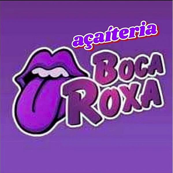Boca Roxa açaíteria - logo