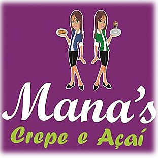 Mana's crepe e açai - logo