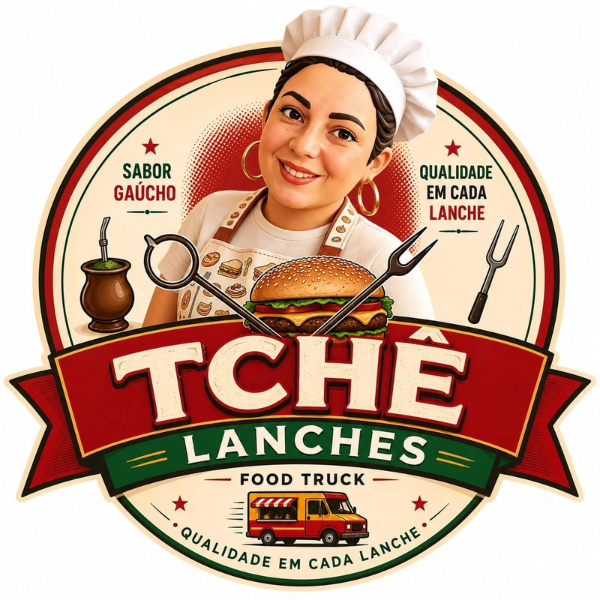 Tchê Lanches - logo