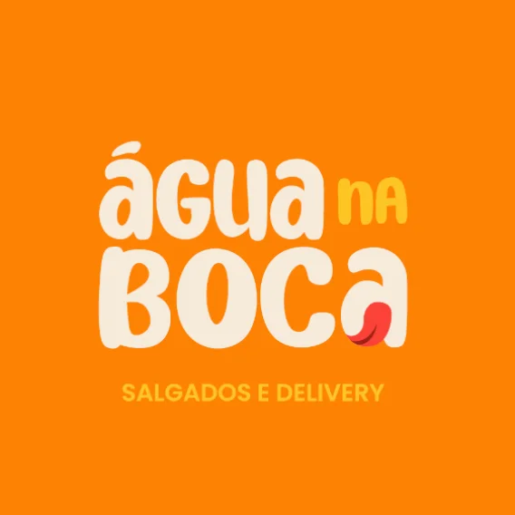 Agua na Boca Salgados - logo