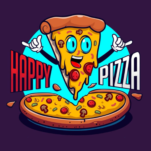 Happy Pizza - logo