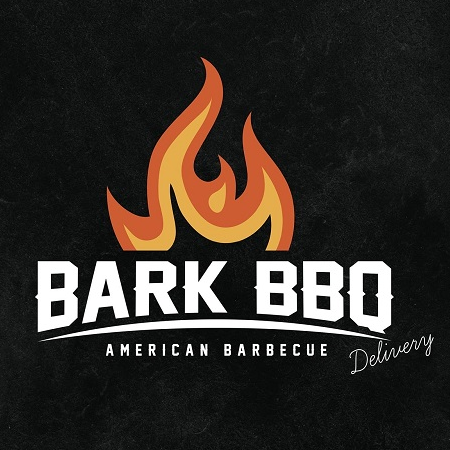 Bark. BBQ Burgers - logo