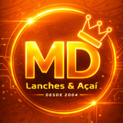 MD Lanches e Açaí  - logo