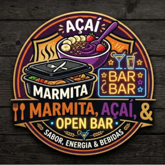 Open Bar, Marmitas e Açaí - logo
