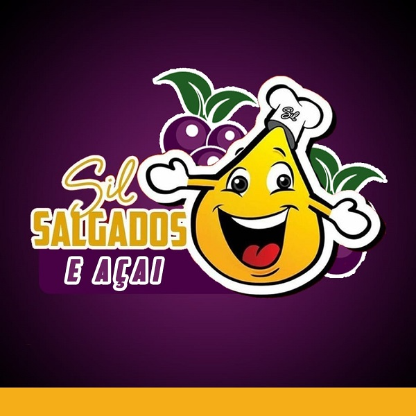 Sil Salgados e Açaí  - logo