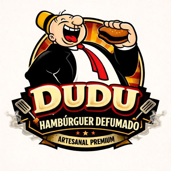 Hamburgueria Dudu Burguer | Hambúrguer Artesanal na Brasa - logo