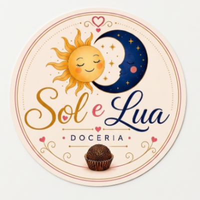 Doceria Sol e Lua  - logo