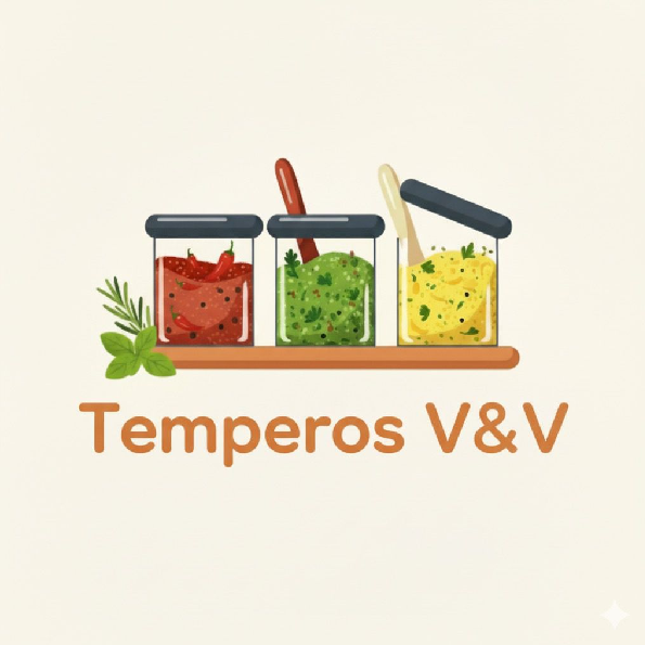 Temperos V e V - logo