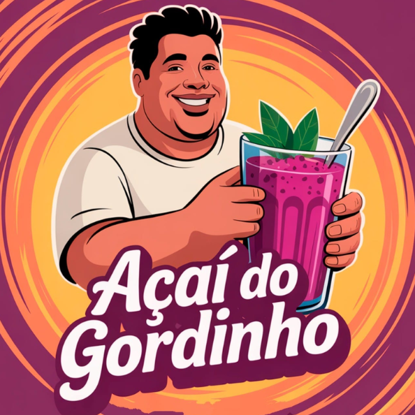 Açaí do Gordinho - logo