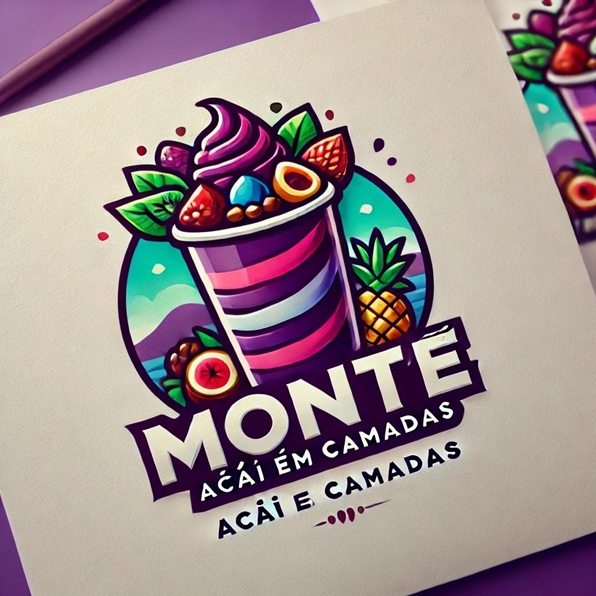 Montê - Açaí em Camadas - logo