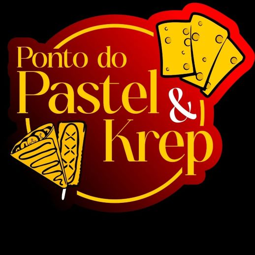 Ponto do pastel e krep - logo