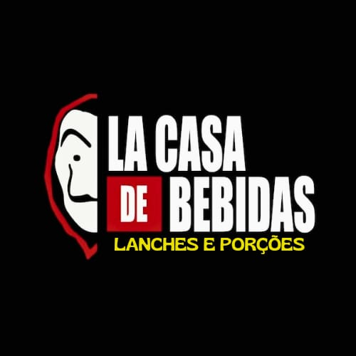 La casa de bebidas - lanches e porções - logo