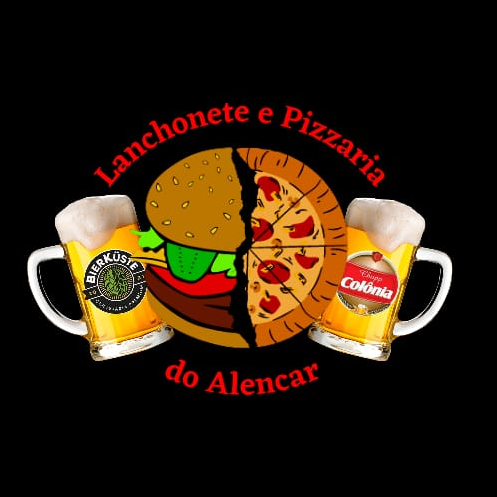 Lanchonete e Pizzaria do Alencar - logo