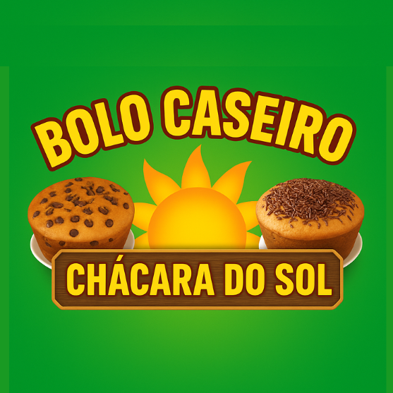 Bolo Caseiro Chácara do Sol - logo