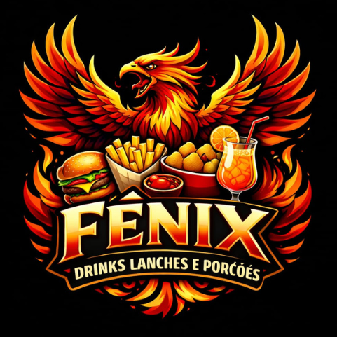 Fênix Lanches e Porções  - logo